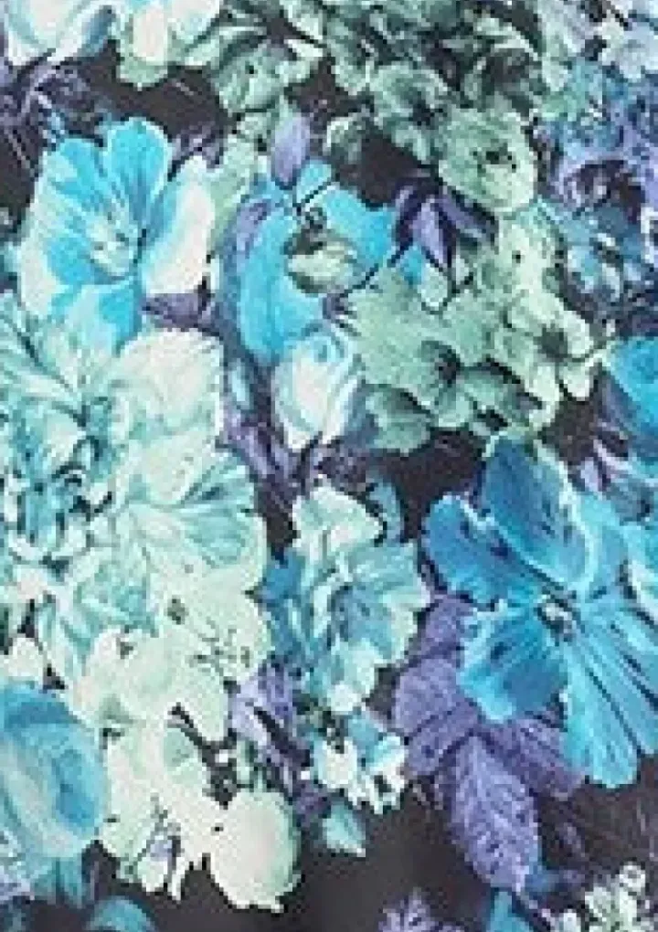 Animal Floral Print Satin 48" Nightdress And 52" Wrap Set GL2786