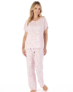 Blossom Print Woven Pyjama Set PJ03242