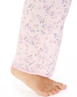 Blossom Print Woven Pyjama Set PJ03242