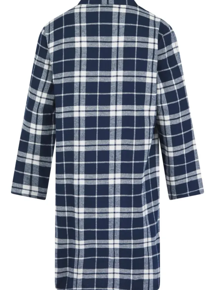 Brushed Check 42" Woven Nightshirt WR04801