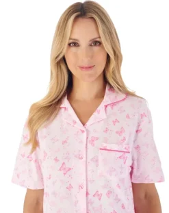 Butterfly Print Tailored Jersey Pyjama PJ03104