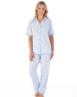 Butterfly Print Tailored Jersey Pyjama PJ03104