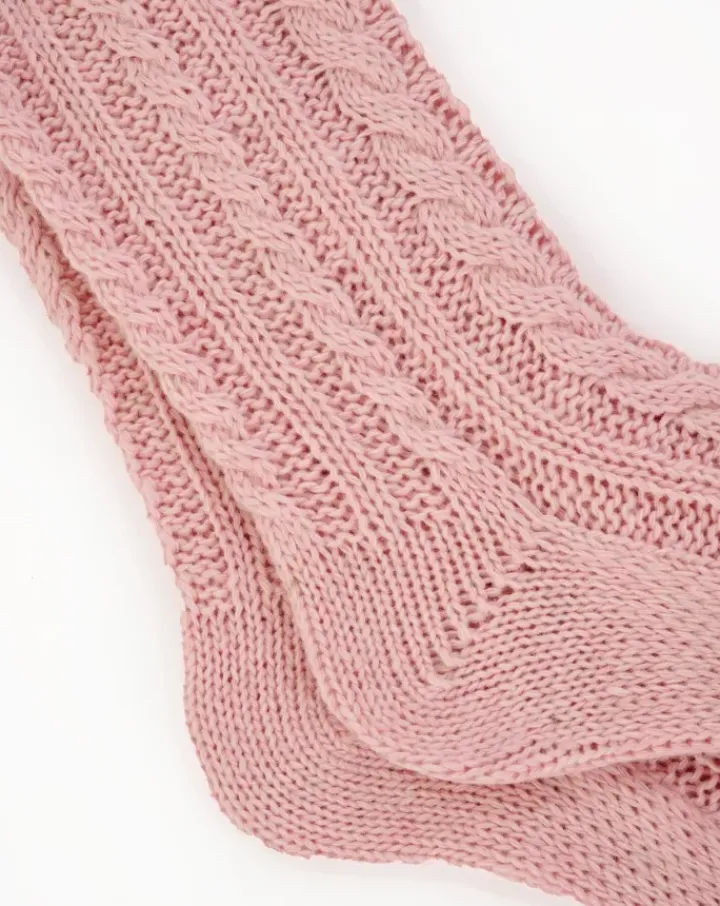 Cable Knit Bedsock BS190