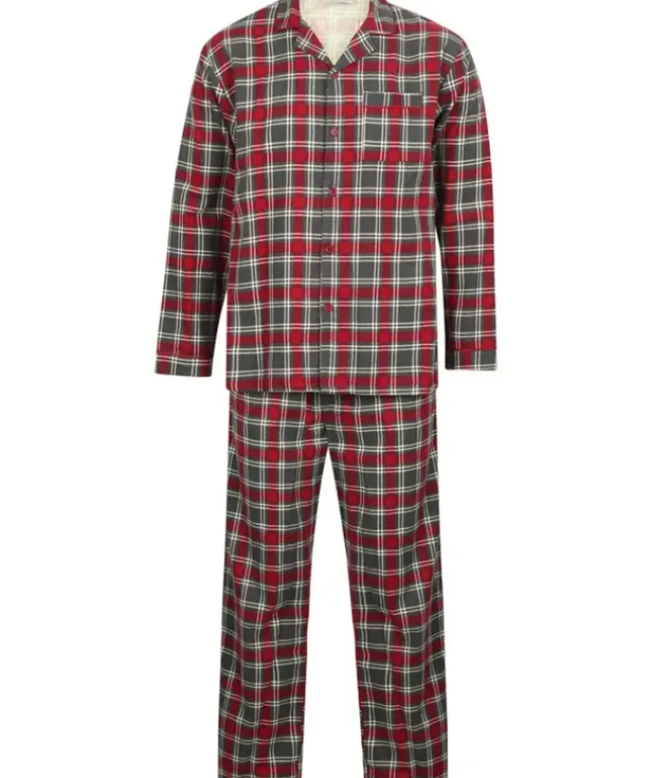 Check Flannel Tailored Jersey Pyjama WR2802