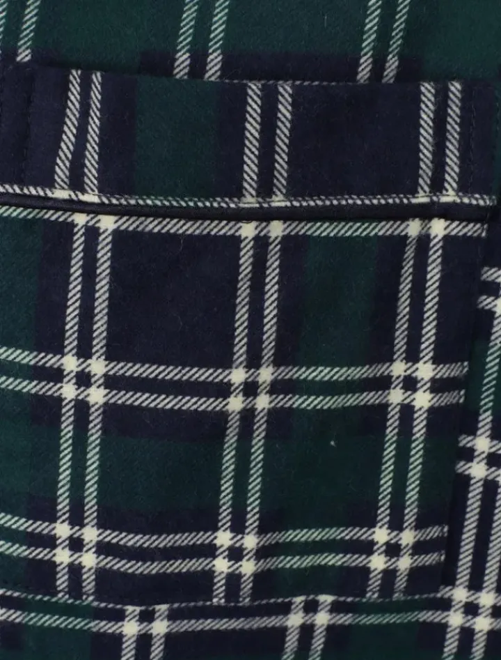 Check Flannel Tailored Jersey Pyjama WR2802