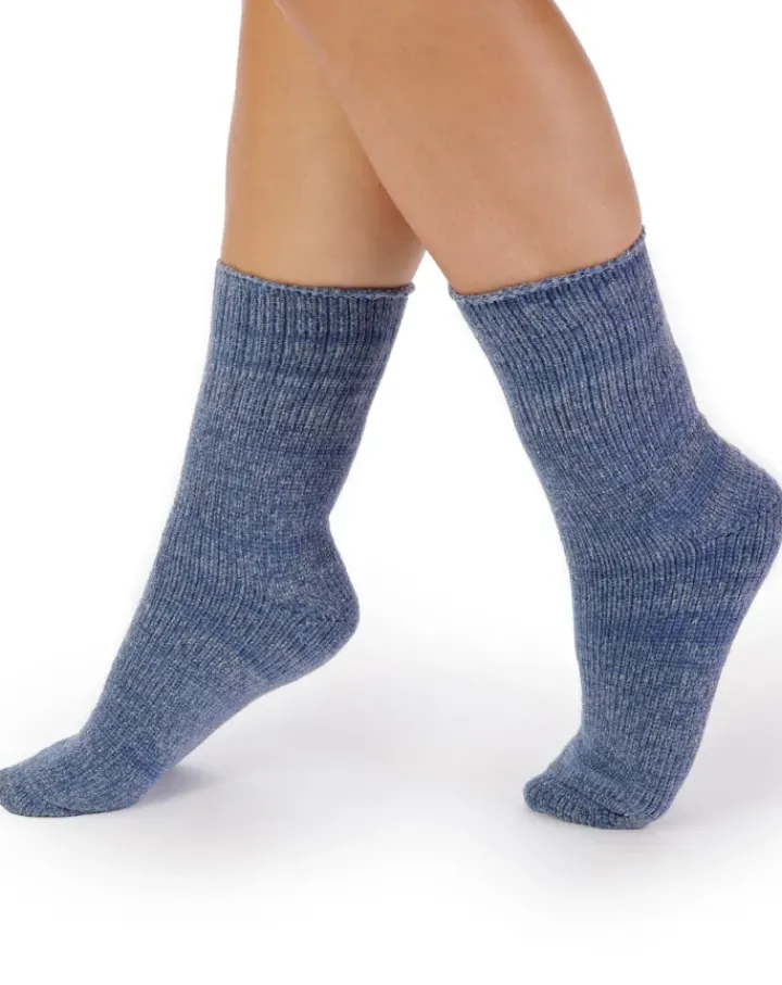 Chenille Lurex Bedsock BS189