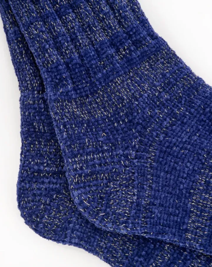Chenille Lurex Bedsock BS189