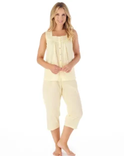 Circular Dobby Dot Woven Pyjama Set PJ01233