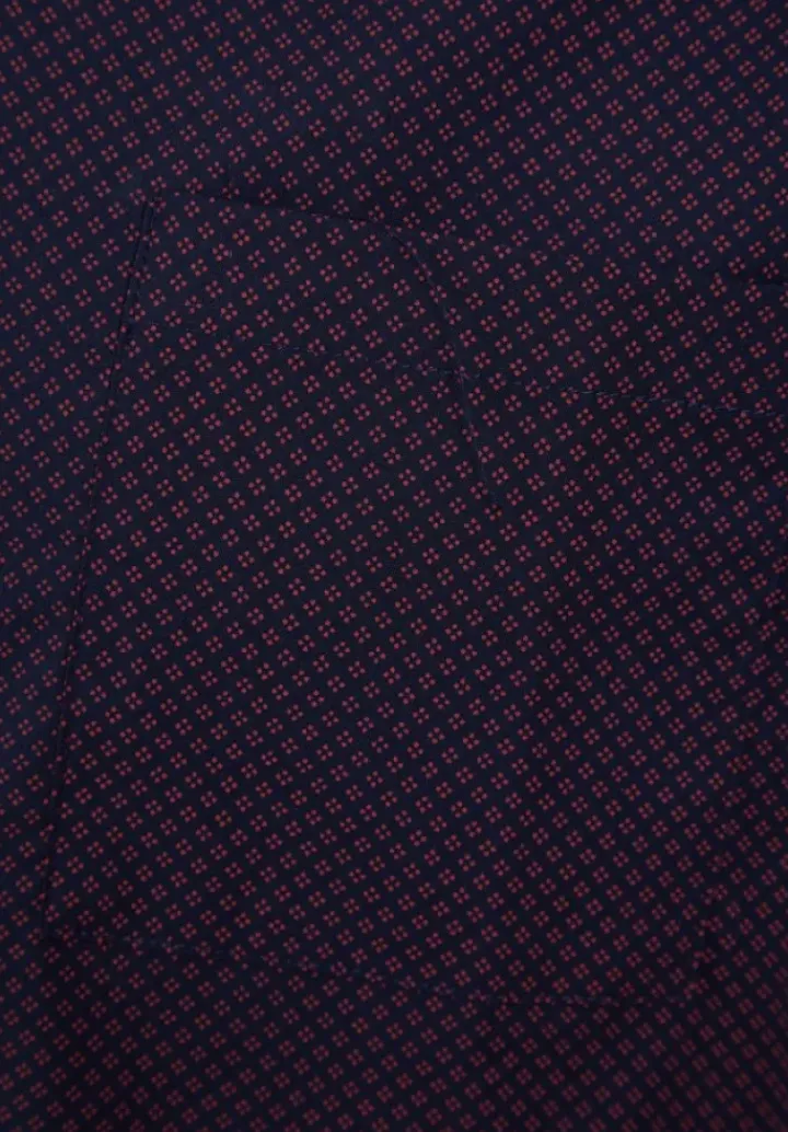 Diamond Geo Print 42" Button Through Woven Nightshirt WR88830
