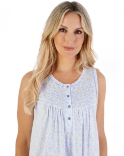 Ditsy Floral 40" Jersey Nightdress ND07100
