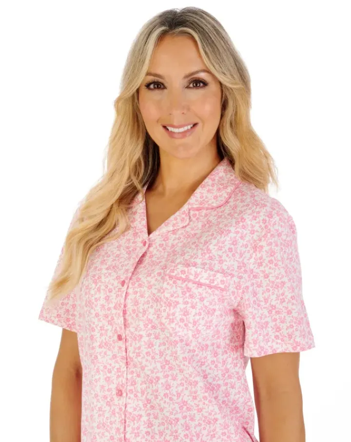 Ditsy Floral Tailored Jersey Pyjama PJ07103