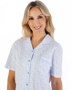 Ditsy Floral Tailored Jersey Pyjama PJ07103