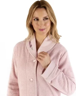 Embroidered Button Through Bedjacket BJ66357