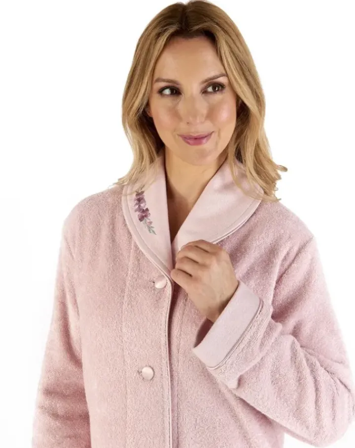 Embroidered Button Through Bedjacket BJ66357