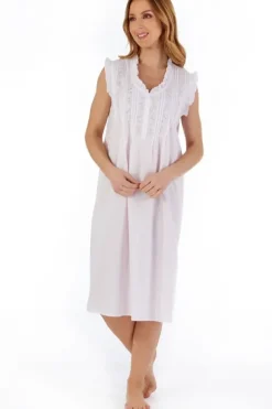 Embroidered Pintuck and Ruffle 42