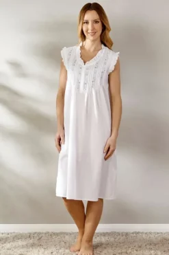Embroidered Pintuck and Ruffle 42