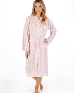 Floral Dobby Spot 45" Woven Kimono Wrap HC05214