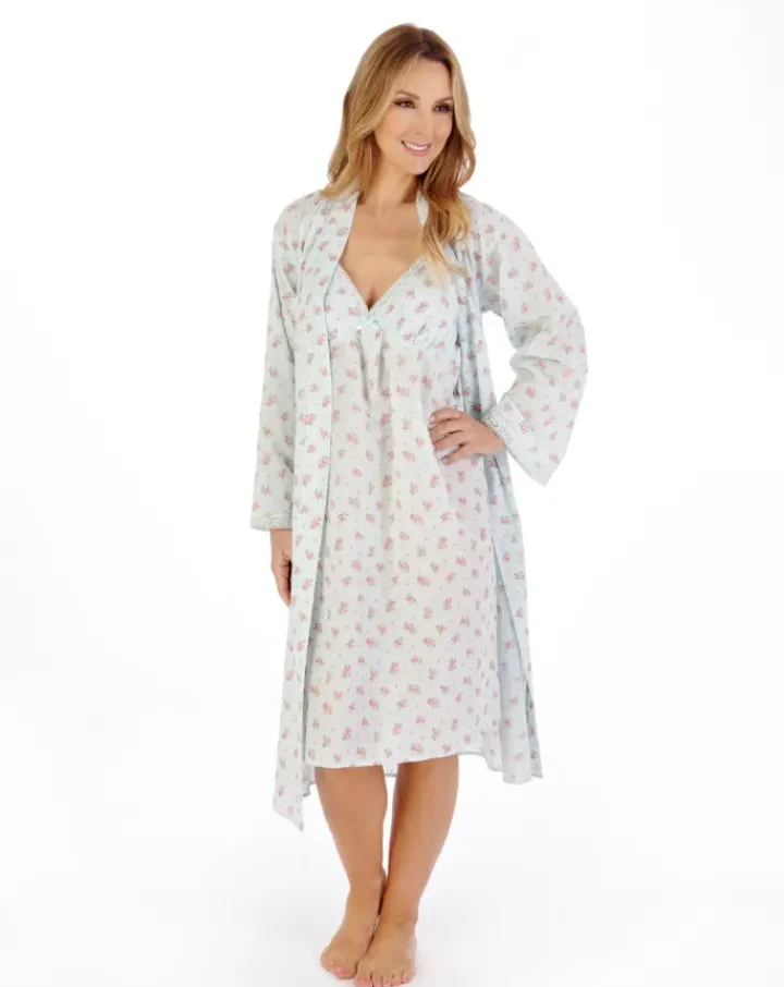 Floral Dobby Spot 45" Woven Kimono Wrap HC05214