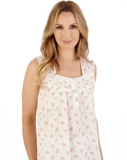 Floral Dobby Spot Woven Pyjama PJ05212