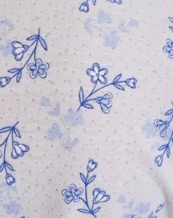 Floral Print Jacquard Jersey Pyjama PJ06109