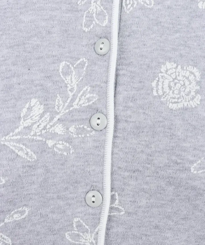 Floral Print 41" Jersey Nightdress ND4140