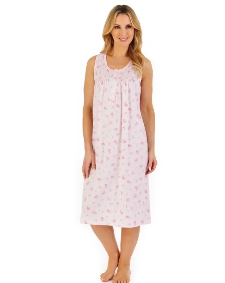 Floral Print 42" Jersey Nightdress ND06125