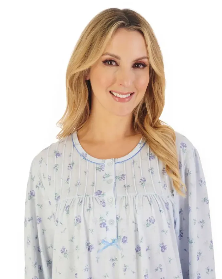 Floral Print 45" Jersey Nightdress ND06127