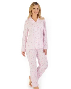 Floral Print Jersey Tailored Pyjama PJ06128