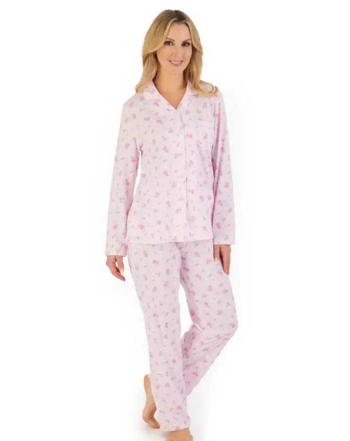 Floral Print Jersey Tailored Pyjama PJ06128