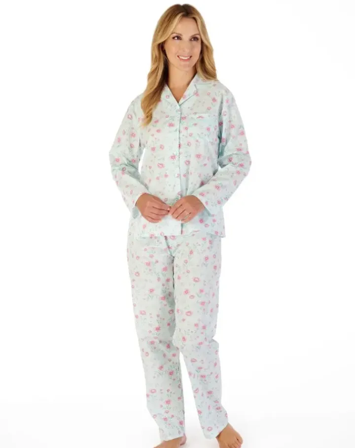 Floral Print Tailored Woven Pyjama PJ02203