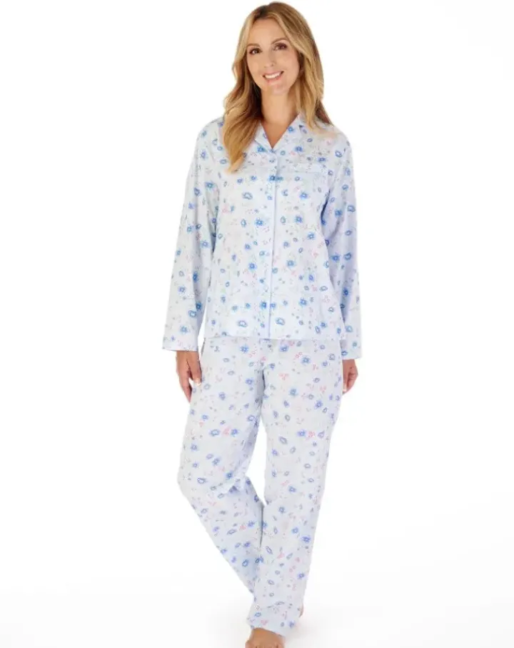 Floral Print Tailored Woven Pyjama PJ02203