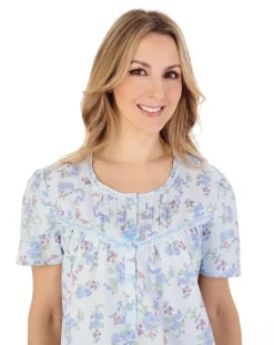 Floral Print 42" Woven Nightdress ND04200