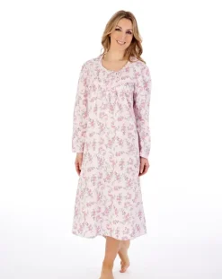 Floral Print 45" Woven Nightdress ND04201