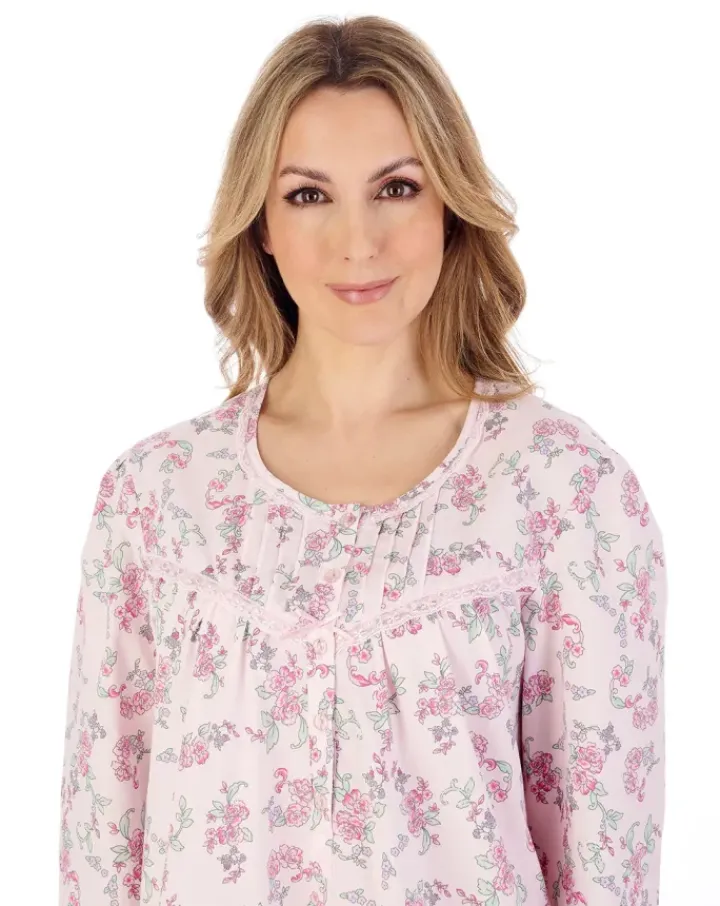 Floral Print 45" Woven Nightdress ND04201