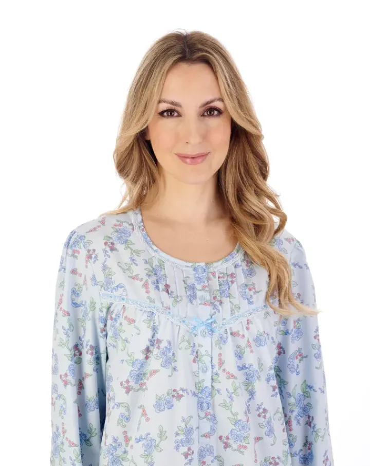Floral Print 45" Woven Nightdress ND04201