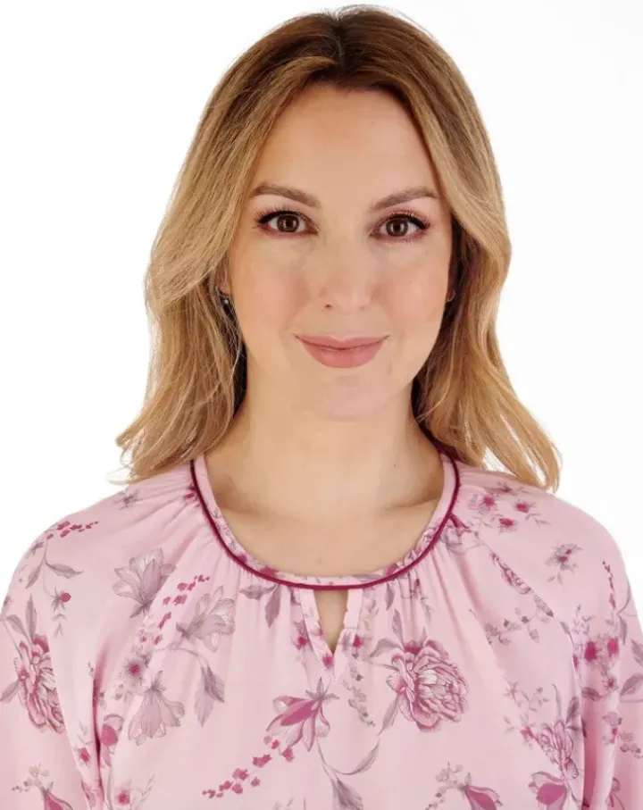 Floral Woven 40" Nightdress GL88711