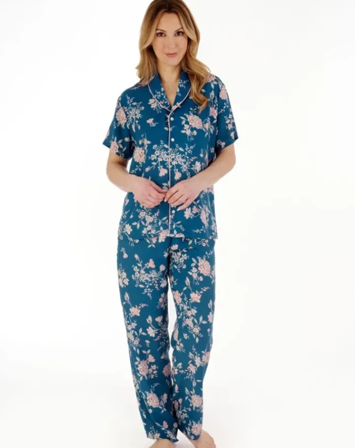 Floral Woven Tailored Pyjama GL88712