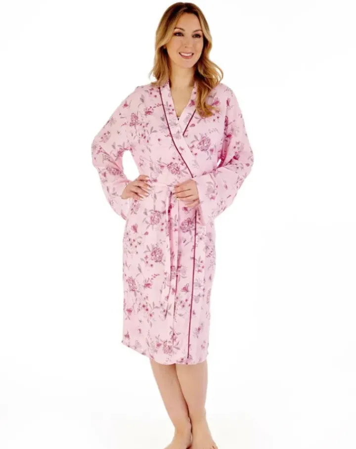 Floral 42" Woven Viscose Kimono Wrap GL88713