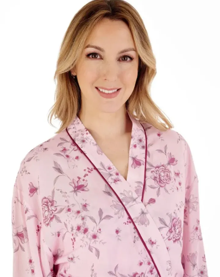 Floral 42" Woven Viscose Kimono Wrap GL88713