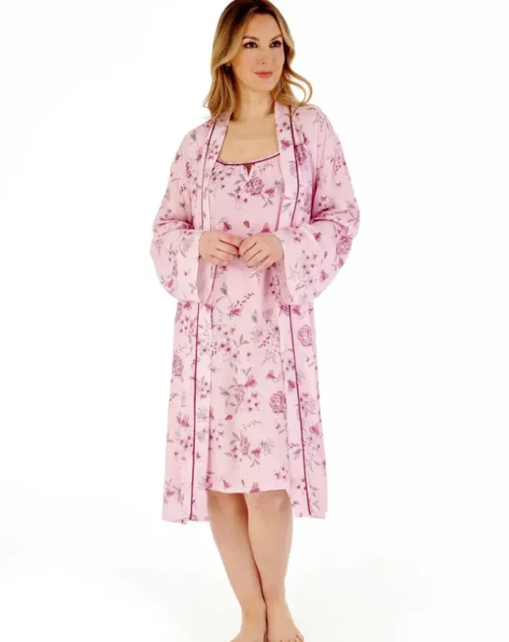 Floral 42" Woven Viscose Kimono Wrap GL88713