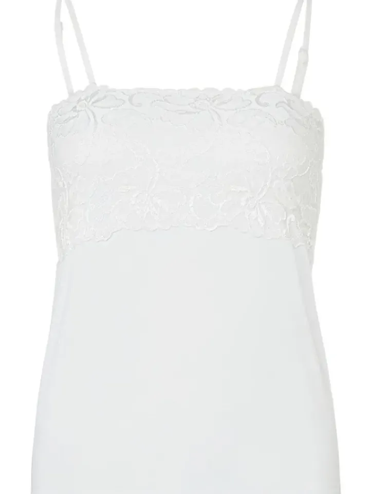 Gaspé Microfibre Cami Top with Backed Lace GL2715