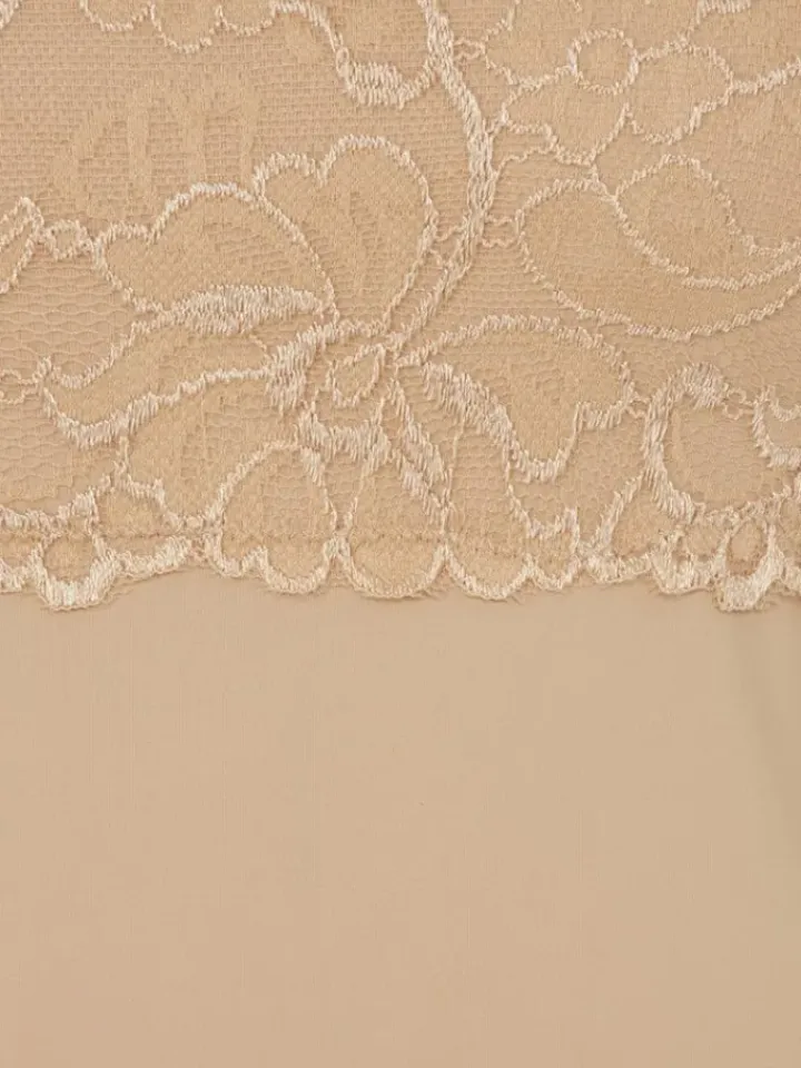 Gaspé Microfibre Cami Top with Backed Lace GL2715