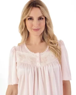 Knitted Satin Embroidered Trim 40