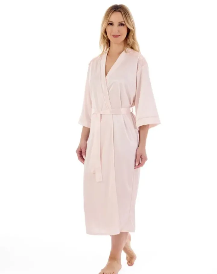 Knitted Satin Embroidered 46" Wrap HC55403