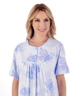 Large Floral Print 38" Nightdress ND01130
