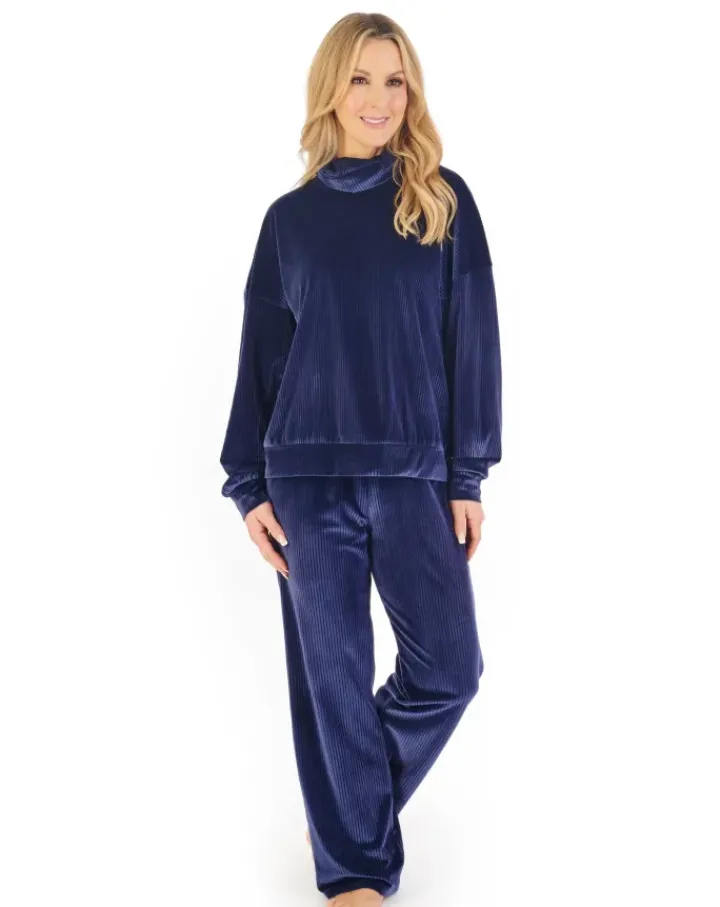 Lounge Velour Stripe Lounge Pyjama GL06711