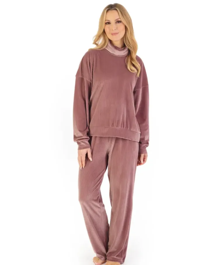 Lounge Velour Stripe Lounge Pyjama GL06711