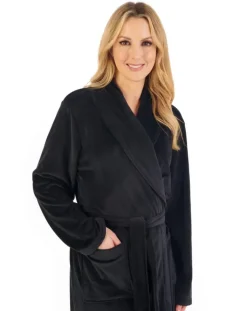 Luxury Fleece 41" Shawl Collar Wrap HC06337