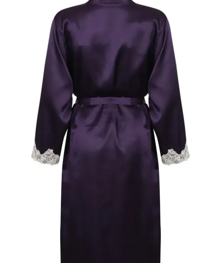 Luxury Satin 42" Kimono Wrap GL2767