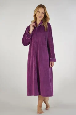 Luxury Velvet 46" Housecoat GL2791